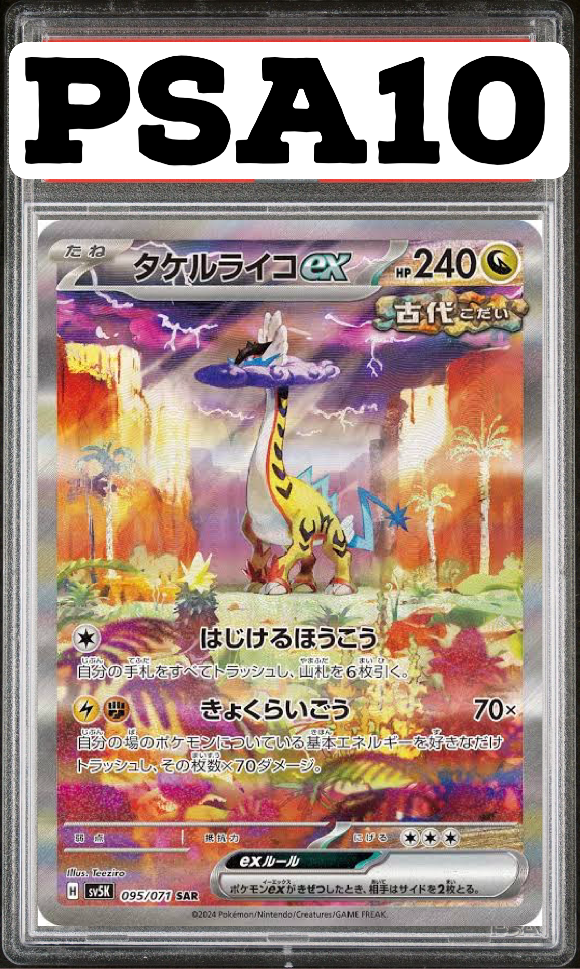 タケルライコex SAR 095/071 SV5K PSA10