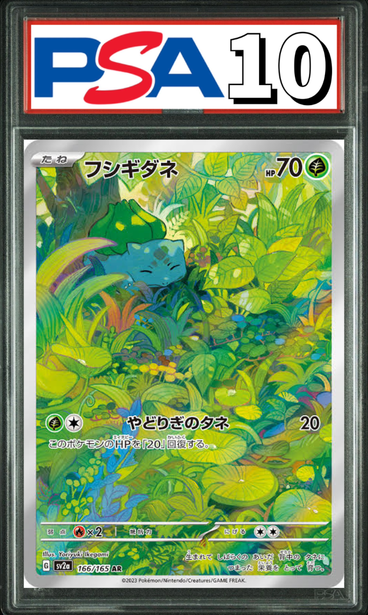 フシギダネ AR 166/165 PSA10